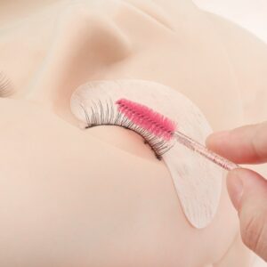 Eyelash and Eyebrow Brush Separate Tube Design Charming Diamond Bottom Mascara Stick Applicator